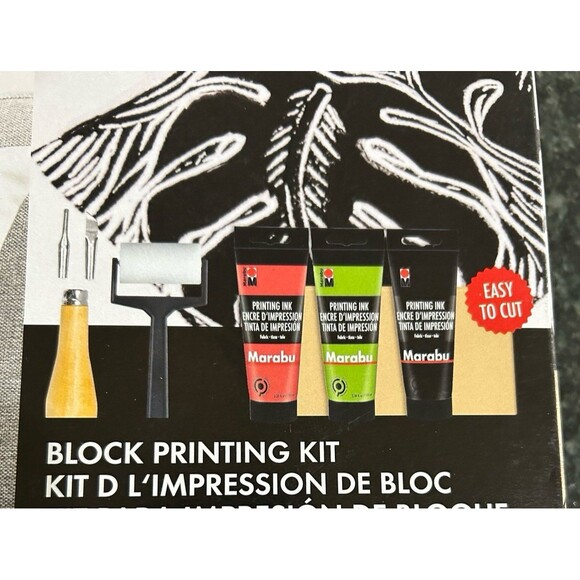 Block Printing Kit - New! - Picture 3 of 4